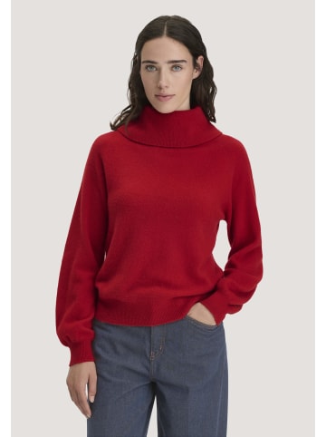 Hessnatur Hessnatur Strick-Pullover Relaxed aus Cashmere mit Recyclinganteil in winterrot