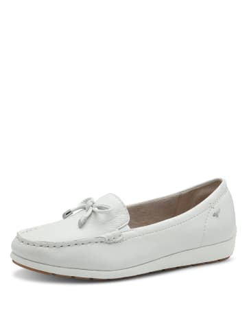 Tamaris Slipper Mokassin in weiß