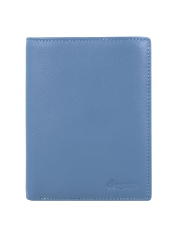 Esquire Viktoria Geldbörse RFID Leder 10 cm in taubenblau