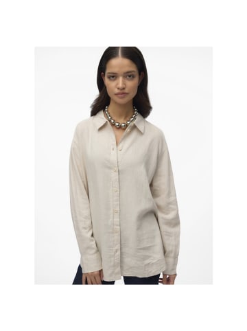 Vero Moda Langarmbluse in moonbeam