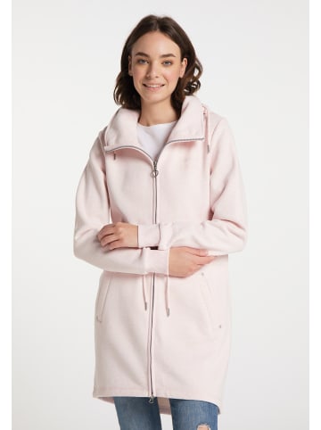myMo Damen Sweatmantel in Rosa Melange
