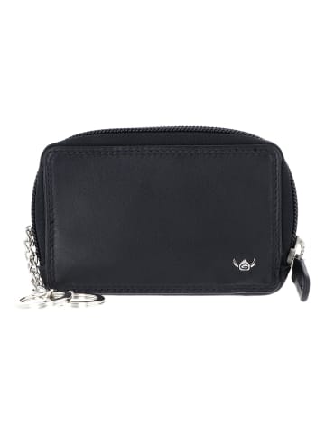 Golden Head Polo Schlüsseletui Leder 11 cm in schwarz