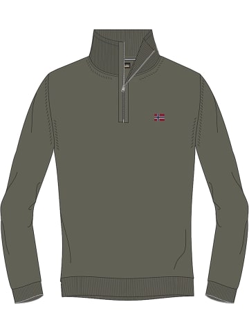 Napapijri Pullover "Damavand Hz 4" in Grün
