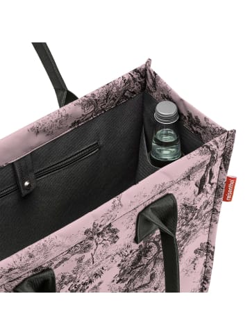 Reisenthel Daily Shopper - Shopper 42 cm (smiley grey) in jacquard rose