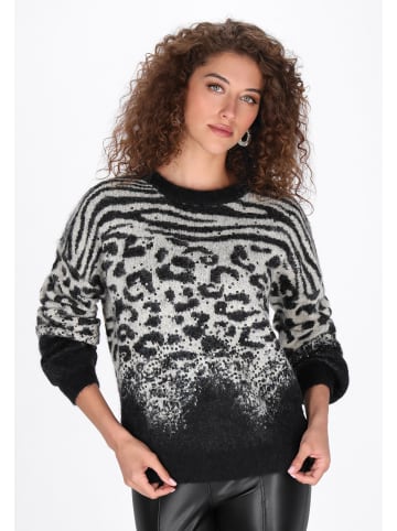 faina Women Sweater in beige black