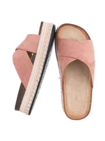 Ital-Design Sandale & Sandalette in Altrosa
