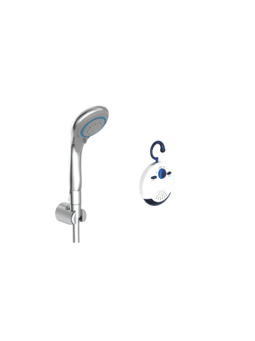 KIRCHHOFF SHOWER&SWING Handbrause-Set, Chrom, mit Duschradio