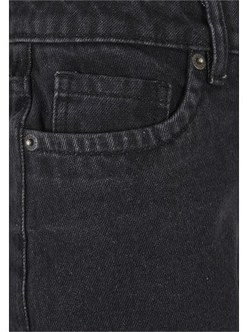 Urban Classics Jeans Shorts in black washed