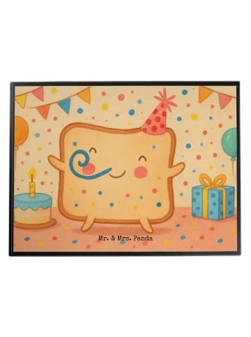 Mr. & Mrs. Panda Schreibunterlage Toast Party Design ohne Spruch in Weiß