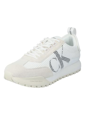 Calvin Klein Lowtop-Sneaker Toothy Runner Mesh in white/creamy white