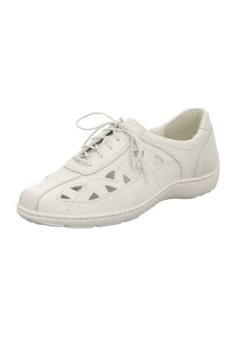 WALDLÄUFER Schnürschuh bequem in weiss