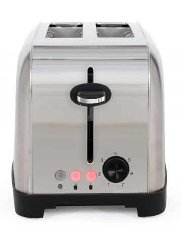 livoo DOD196 Toaster Silber für  2 Scheiben