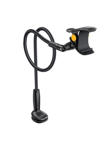 COFI 1453 Halterung mit flexiblem Arm für ein Tischtelefon in 360° in Schwarz