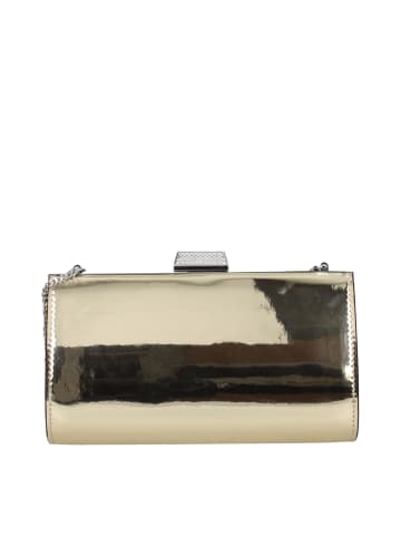 Jimmy Choo Gold Leder Clutch Tasche