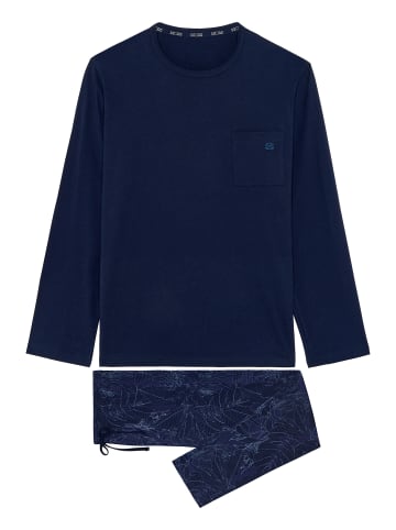 HOM Pyjama Kenny in navy print