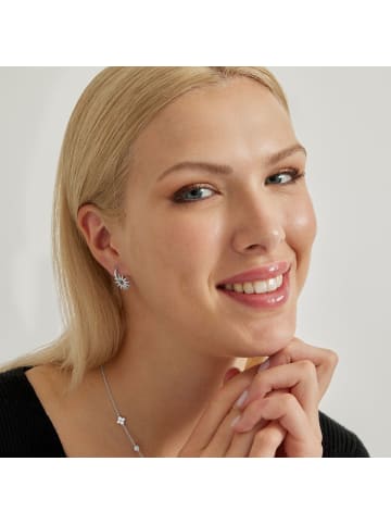 Luxenter Halskette Nainne mit Rhodium-Finish – NAINNE
