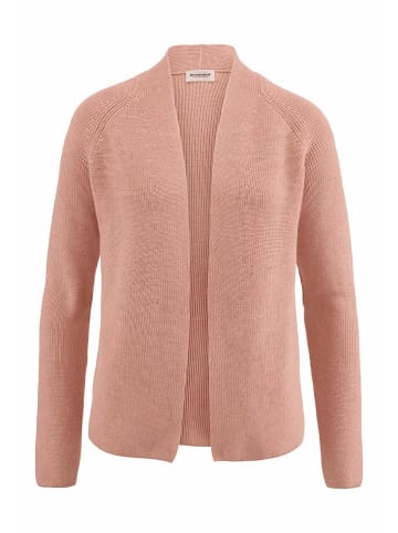Hessnatur Hessnatur Strick Jacke Regular aus reiner Bio-Baumwolle in rosé