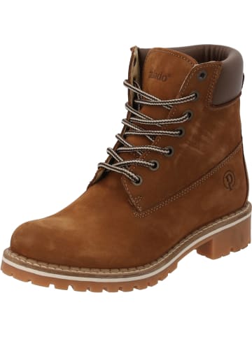 palado Schnürstiefel in cognac brown