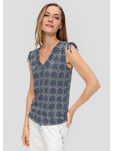 s.Oliver T-Shirt in 58A6_tiefblau