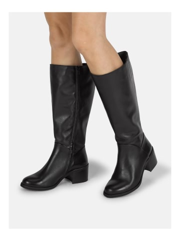 Felmini Wide Fit Stiefel in Schwarz