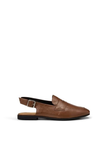 Marc O'Polo Slingback-Loafer Model Safina in Dark Taupe
