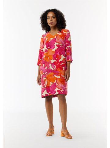 comma Kleid kurz in Rot