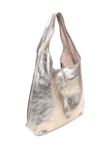 Luisa Vannini Henkeltasche in Gold