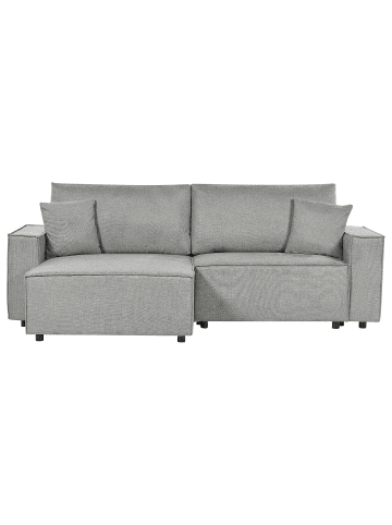 Beliani Ecksofa KARILA in Grau - (W) 250 x (H) 85 x (L) 150 cm rechtsseitig