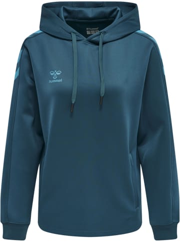 Hummel Hummel Kapuzenpullover Hmlcore Multisport Damen Atmungsaktiv Feuchtigkeitsabsorbierenden in BLUE CORAL