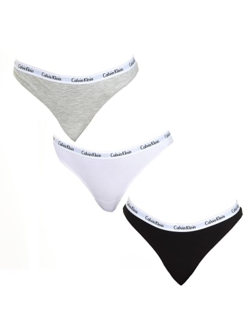 CALVIN KLEIN UNDERWEAR 3er-Set: Pantys in Multicolored