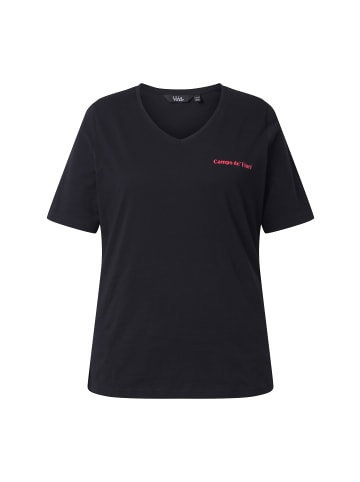 Ulla Popken Shirt in schwarz
