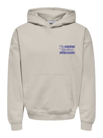 Only&Sons Sweatshirt in moonbeam