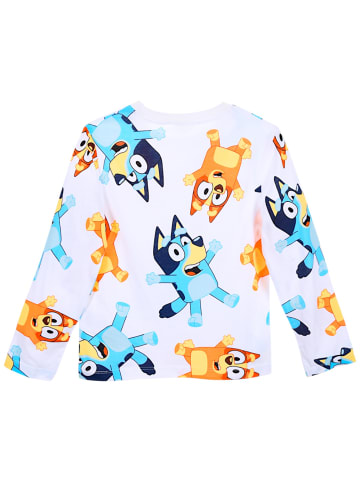 Bluey Langarmshirt Bluey & Bingo in Creme