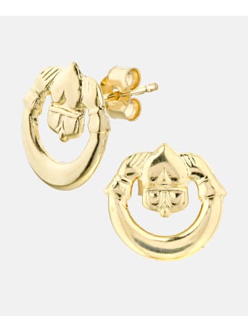 Vanlere Ohrstecker aus 375 Gelbgold