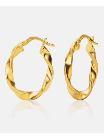 Diamant L'éternel Ohrringe aus 585 Gelbgold
