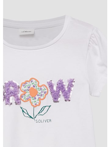s.Oliver T-Shirt in 0100_weiß
