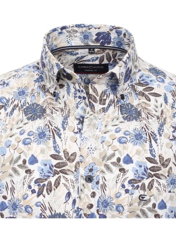 CASAMODA Freizeithemd in Mittelblau