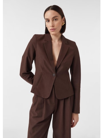 comma Indoor-Blazer in 8850_mokka