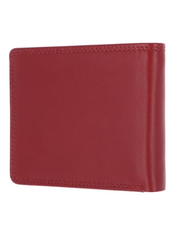 Golden Head Polo Geldbörse RFID Schutz Leder 11 cm in rot