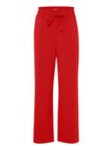 b. young BYDANTA CASUAL PANT Y - HEAVY WOVEN Regular fit in Chinese Red