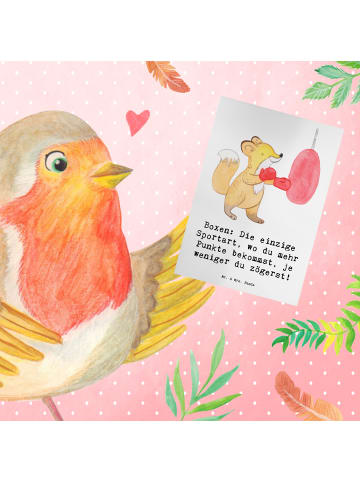 Mr. & Mrs. Panda Klappkarte Boxen Schnell Entscheiden mit Spruch in Weiß