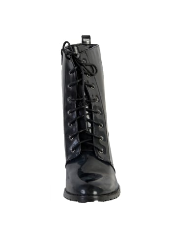 Divine Factory Schnürstiefelette Schwarz