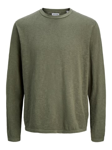 Jack & Jones Strickpullover in Dusty Olive