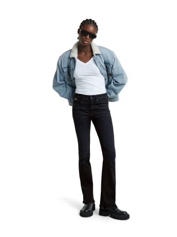 G-Star Raw 3301 Flare Jeans worn in black vortex