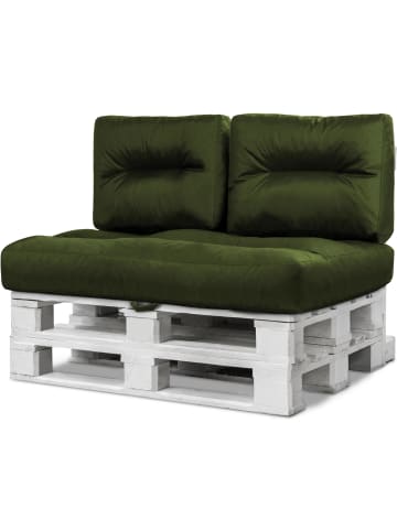 Aspero Wasserdichte Palettenkissen (3er Set) in Oliv