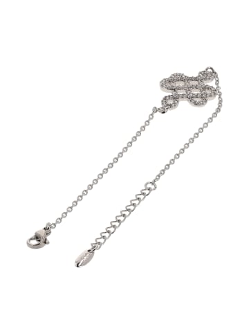 faina Women Chain Link Bracelet in Silver