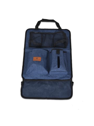 Cangaroo Organizer für Auto mit Taschen in blau