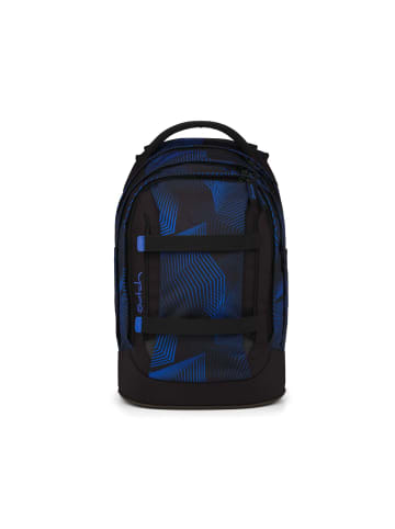 Satch Schulrucksack-Set PACK "Seismic Blue" 3-tlg. in Blau