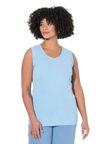 Angel of Style Strick-Top in himmelblau