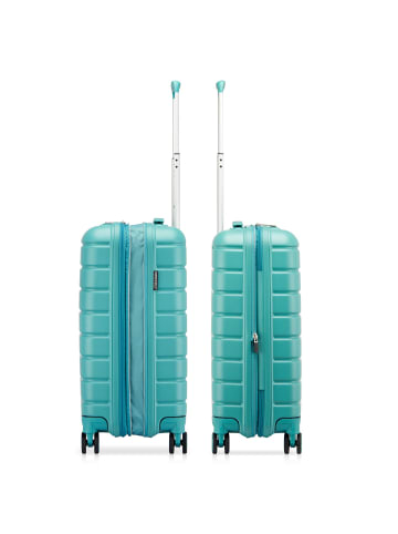 Roncato Relife 4 Rollen Kabinentrolley 55 cm mit Dehnfalte in salbei